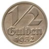 1/2 guldena 1932, Berlin, Parchimowicz 60, bardzo ładne