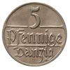 5 fenigów 1923, Berlin, Parchimowicz 55 a, piękn
