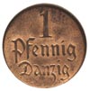 1 fenig 1926, Berlin, Parchimowicz 53 b, moneta w pudełku GCN z certyfikatem MS 66, wyśmienicie za..