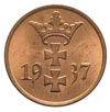 1 fenig 1937, Berlin, Parchimowicz 53 e, wyśmienity egzemplarz