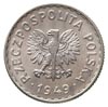 1 złoty 1949, Warszawa, Parchimowicz 212 b, aluminium, wyśmienity stan zachowania