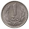 1 złoty 1965, Warszawa, Parchimowicz 213 b, rzadka w tak pięknym stanie zachowania