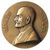 medal - Oswald Balzer 1928 r., Aw: Popiersie w lewo i napis w otoku, poniżej sygn. P.Wojtowicz 192..