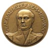 medal - Gen. Józef Bem 1928 r., Aw: Popiersie na wprost, w otoku napis, Rw: Orzeł trzymający w szp..