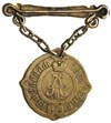 Aleksander II 1855-1881, odznaka sołtysa guberni warszawskiej, 19.02.1864, z zawieszką na łańcuchu..