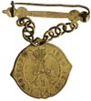 Aleksander II 1855-1881, odznaka sołtysa guberni kaliskiej, 19.02.1864, z zawieszką na łańcuchu, m..