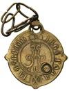 Aleksander II 1855-1881, odznaka sołtysa guberni lubelskiej, 19.02.1864, brak zawieszki, mosiądz, ..
