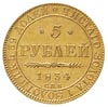 5 rubli 1834 / П-Д, Petersburg, złoto 6.44 g, Bi