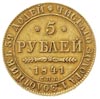 5 rubli 1841 / А-Ч, Petersburg, złoto 6.50 g, Bi