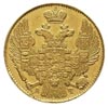 5 rubli 1843 / А-Ч, Petersburg, wybite głębokim stemplem, złoto 6.48 g, Bitkin 21, ładnie zachowane