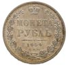 rubel 1854 / Н-I, Petersburg, Bitkin 233