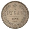 rubel 1878 / Н-Ф, Petersburg, Bitkin 92, ładny egzemplarz