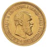5 rubli 1893, Petersburg, złoto 6.44 g, Bitkin 3