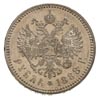rubel 1888 / А-Г, Petersburg, Bitkin 71, ładne lustro mennicze