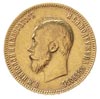 10 rubli 1909 / Э-Б, Petersburg, złoto 8.59 g, K