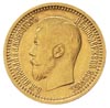 7 1/2 rubla 1897 / А-Г, Petersburg, wybite głębokim stemplem, złoto 6.44 g, Kazakov 68