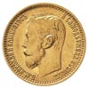 5 rubli 1899 / Ф-З, Petersburg, złoto 4.30 g, Kazakov 158, ładne