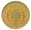 Królestwo Sardynii, Karol Filip 1821-1831, 80 lirów 1828, Turyn, złoto 25,82 g, Fr.1131