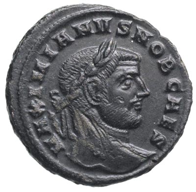 Maksymian Herculeus 286-310, follis 295, Siscia,