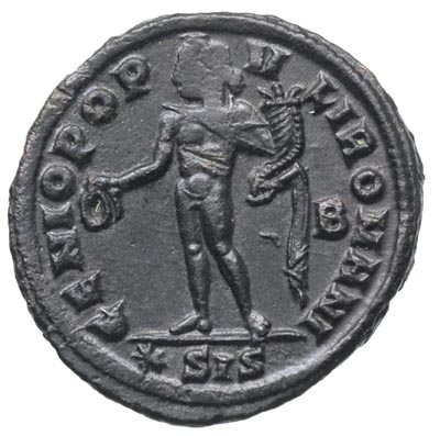Maksymian Herculeus 286-310, follis 295, Siscia,