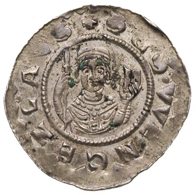 Władysław I 1109-1118/1120-1125, denar, Aw: Wład