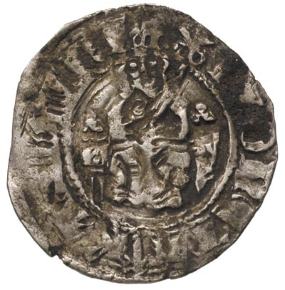 Kazimierz Wielki 1333-1370, półgrosz koronny, Aw