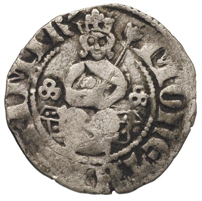 Kazimierz Wielki 1333-1370, półgrosz koronny, Aw