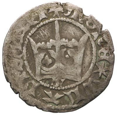Władysław Jagiełło 1333-1434, półgrosz koronny, 