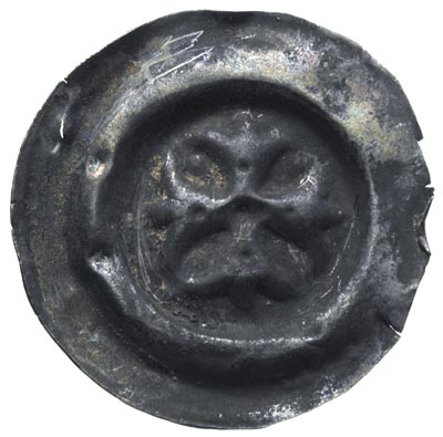 brakteat; Krzyż, srebro 0.56 g, Fbg. 1035