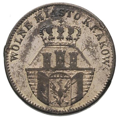 10 groszy 1835, Wiedeń, Plage 295, niewielkie uszkodzenie rantu, patyna