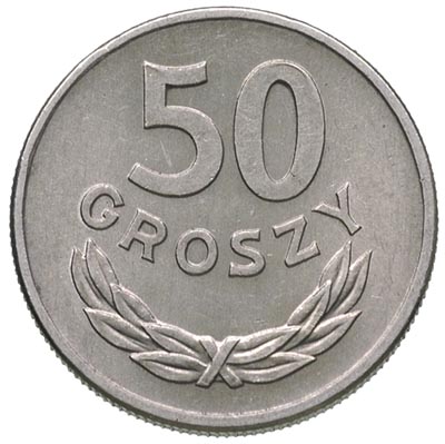50 groszy 1967, Warszawa, Parchimowicz 210 c