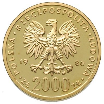 2000 złotych 1980, Warszawa, Zimowe Igryzska Oli