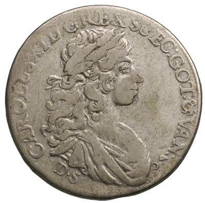 1/3 talara (1/2 guldena) 1674, Szczecin, Ahlströ