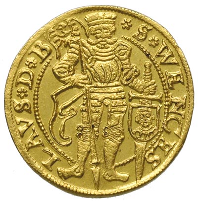 dukat 1550, Wrocław, złoto 3.55 g, F.u.S. 3423, 