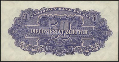 50 złotych 1944, \obowiązkowe, seria AX