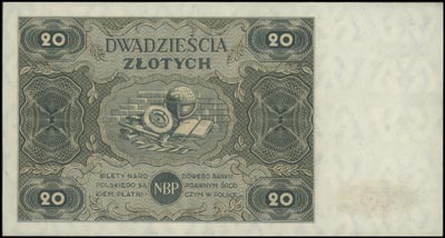 20 złotych 15.07.1947, seria B, Miłczak 130
