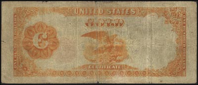 100 dolarów 1922, IN GOLD COIN, podpisy Speelman