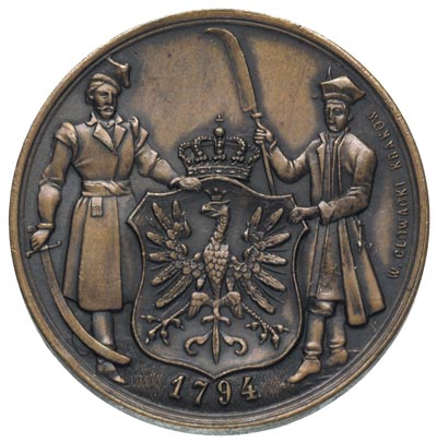 Tadeusz Kościuszko-medal autorstwa Wojciecha Gło