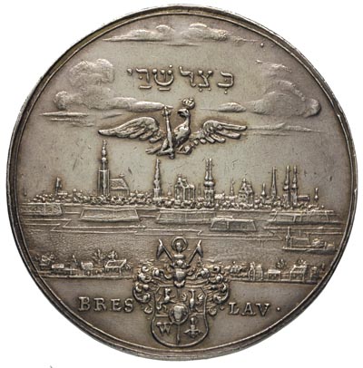 medal autorstwa W.Kittel’a na zajęcie Wrocławia 