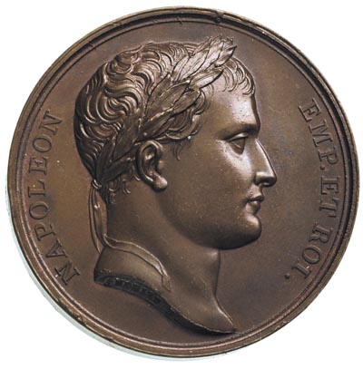 Napoleon Bonaparte - medal autorstwa Denon’a i G