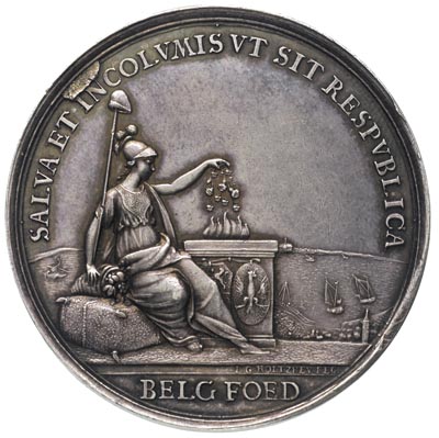 medal autorstwa J.G.Holtzhey’a 1768 r., Aw: Anio
