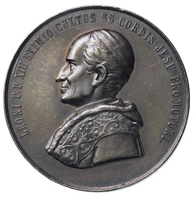 Leon XII, - medal patriotyczny z 1900 r.,- POLON