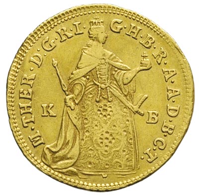 Maria Teresa 1740-1780, dukat 1765, Krzemnica, z
