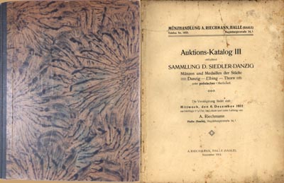 A. Reichmann, Auktions-Katalog III enthaltend Sa
