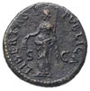 Galba 68-69, as 68, Rzym Aw: Głowa cesarza w prawo, Rw: Libertas stojąca w lewo, trzymająca pileus..