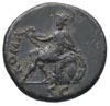Tytus 79-81, as 80-81, Lugdunum, Aw: Głowa cesarza w prawo, Rw: Roma siedząca w lewo, wsparta rami..