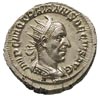 Trajan Decjusz 249-251, antoninian 249-251, Rzym, Aw: Popiersie cesarza w prawo, Rw: Geniusz stoją..
