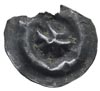 brakteat; Nieokreślona figura, srebro 0.51 g, Fbg. 1058