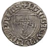 Winrych von Kniprode 1351-1382, szeląg, Aw: Tarcza wielkiego mistrza i napis w otoku, Rw: Tarcza z..