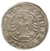 półgrosz koronny 1507, błąd wybicia - data na awersie i rewersie, duża ciekawostka numizmatyczna